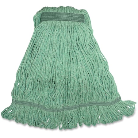 Protectionpro Med Bland Narrow Band Looped Mop - Green PR1865118